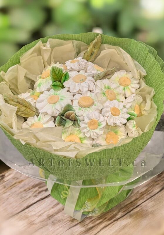 Marshmallow Daisies Bouquet