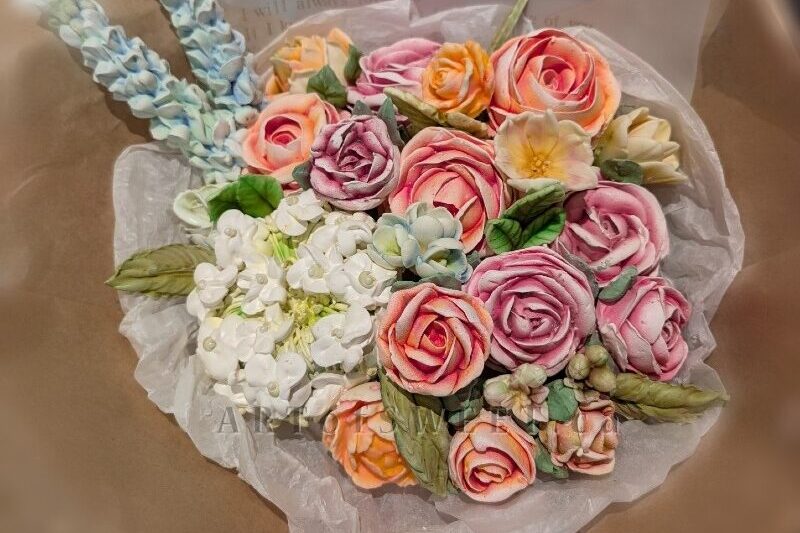 Marshmallow Flowers Bouquet