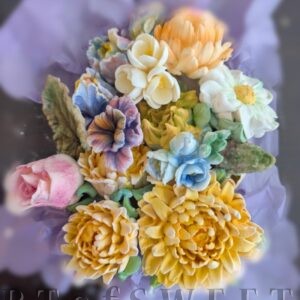 Mixed Marshmallow Flowers