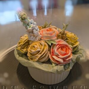 Marshmallow Roses