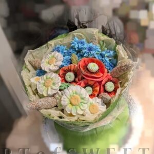 Hand Made Marshmallow Flowers